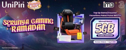 Serunya Gaming Ramadan Pakai IM3/Tri – Nikmati Bonus Kuota Internet hingga 5GB!